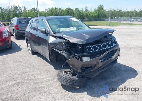 2021 Jeep Compass Latitude Fwd from USA, damaged, VIN 3C4NJCBB6MT509974
